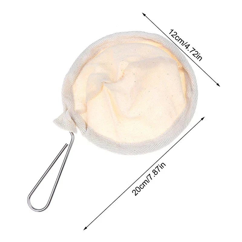 Reusable Coffee Cloth Strainer & Tea Filter Mesh Basket Coffee Tea Filter Qme