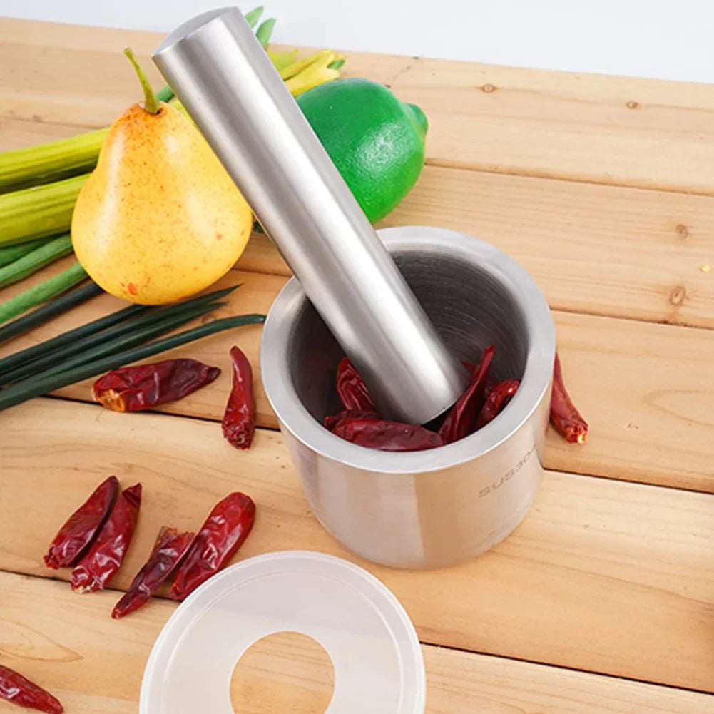 Stainless Steel Manual Garlic Chopper Slicer & Crusher Manual Garlic Chopper Qme