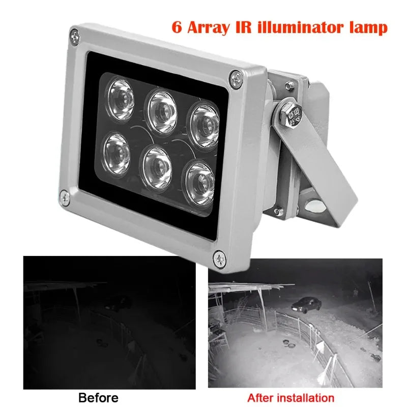 Long Range Night Vision Surveillance Laser Fill Light Camera Surveillance Infrared Light Qme