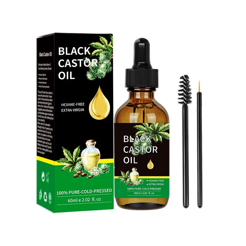 YOUNGCOME Organic Black Castor Oil – Hair & Skin 60ml Hair & Body Oil Qst 60ml Other