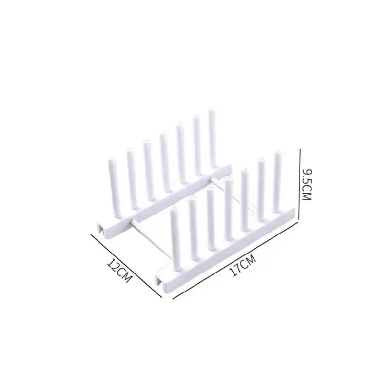 Dish Drain Rack & Kitchen Cabinet Organizer | Pot Lid Holder Dish Drain Rack Qme