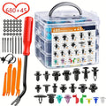 Auto Fastener Clips Car Body Push Retainer Pin Rivet Kit Auto Fastener Clip Kit Qme 725pcs 1set