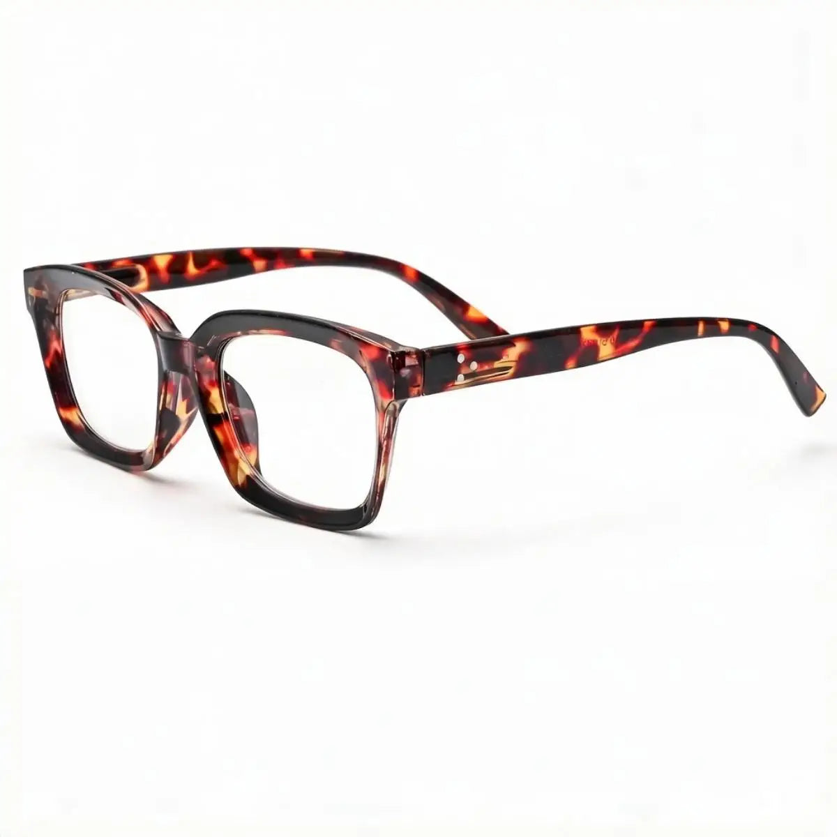 VOPHA Square Blue Light Blocking Reading Glasses +1.0–+3.0 Reading Glasses Qst 3PCS-Tortoiseshell +150