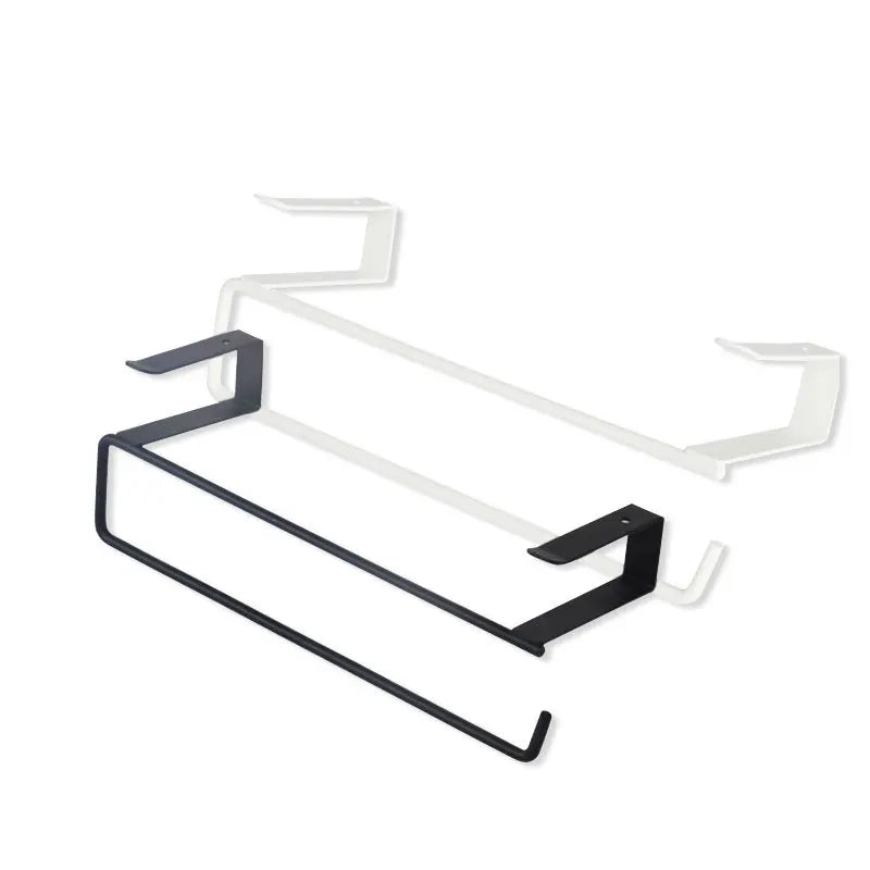 Toilet Paper Roll Rack & Shelf Organizer – White or Black Bathroom Shelf Organizer Qme