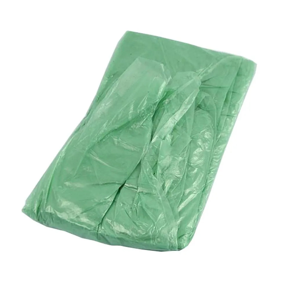 Adult Disposable Emergency Raincoat – Lightweight Transparent Poncho Disposable Rain Poncho Qme