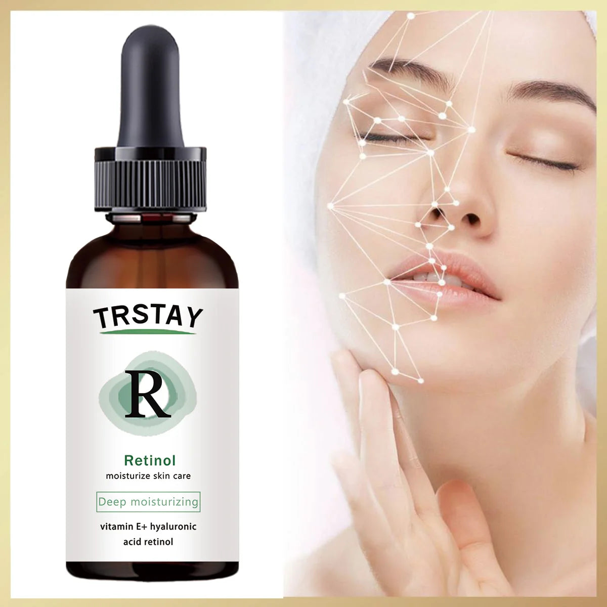 YRFKT 2.5% Squalane Retinol Face Serum – Brightening Oil Face Serum Oil Qst 50ml