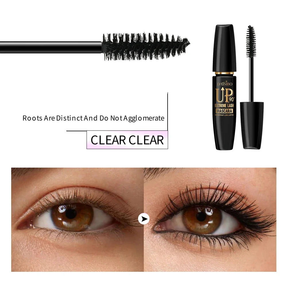 Waterproof Non-Smudging Curling Volumizing Mascara – 4 Colors Curling Mascara Qme
