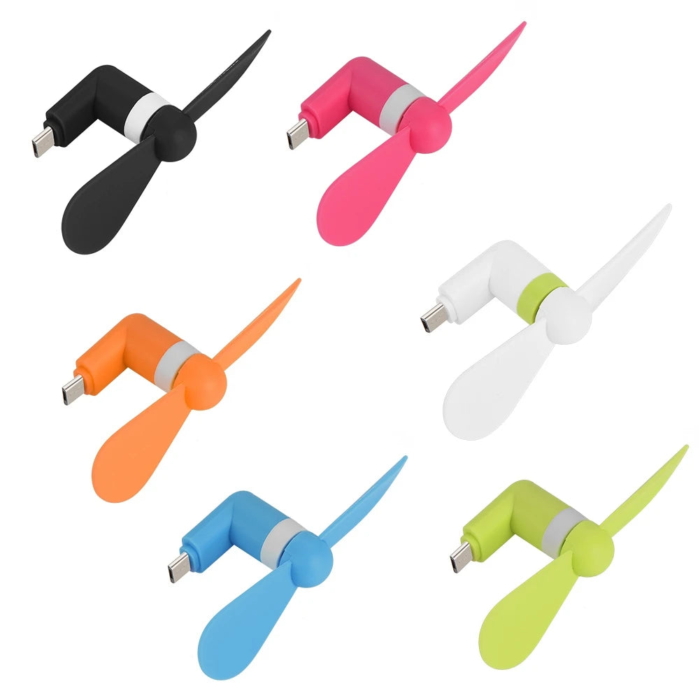 DECDEAL Mini USB Fan for Android OTG – Ultra Quiet Portable Mini USB Fan Qst