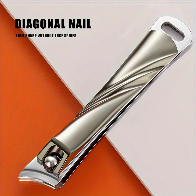 Professional Large Diagonal Nail Clippers – Pedicure Tool Nail Clippers Qme