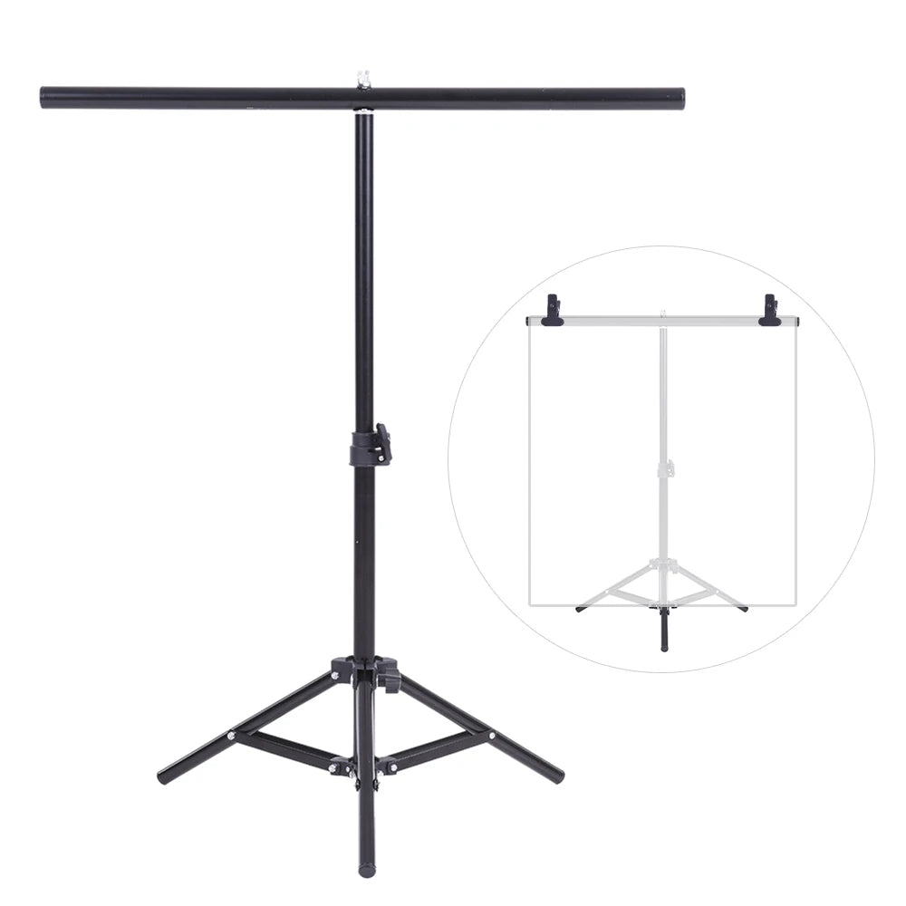 Mini Backdrop Stand Kit 60.5×70cm – Photography Studio Support Photography Backdrop Stand Qst