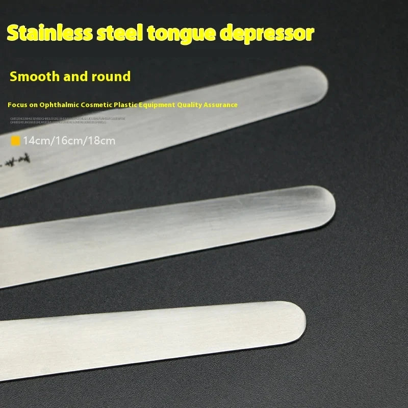 Stainless Steel Tongue Depressor – Oral Exam Instrument Oral Exam Instrument Qme