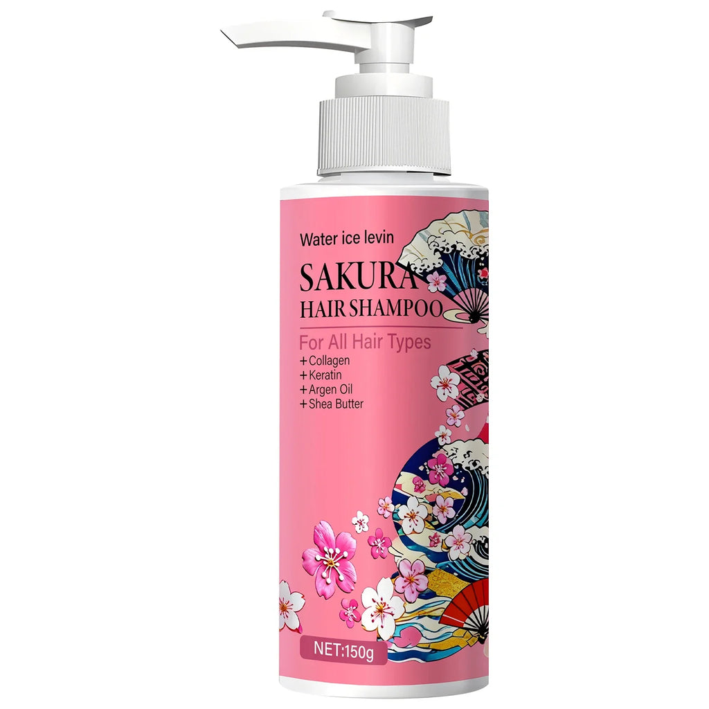 Sakura Collagen Keratin Nourishing Smoothing Shampoo – All Hair Types Nourishing Hair Shampoo Qme Nourishing