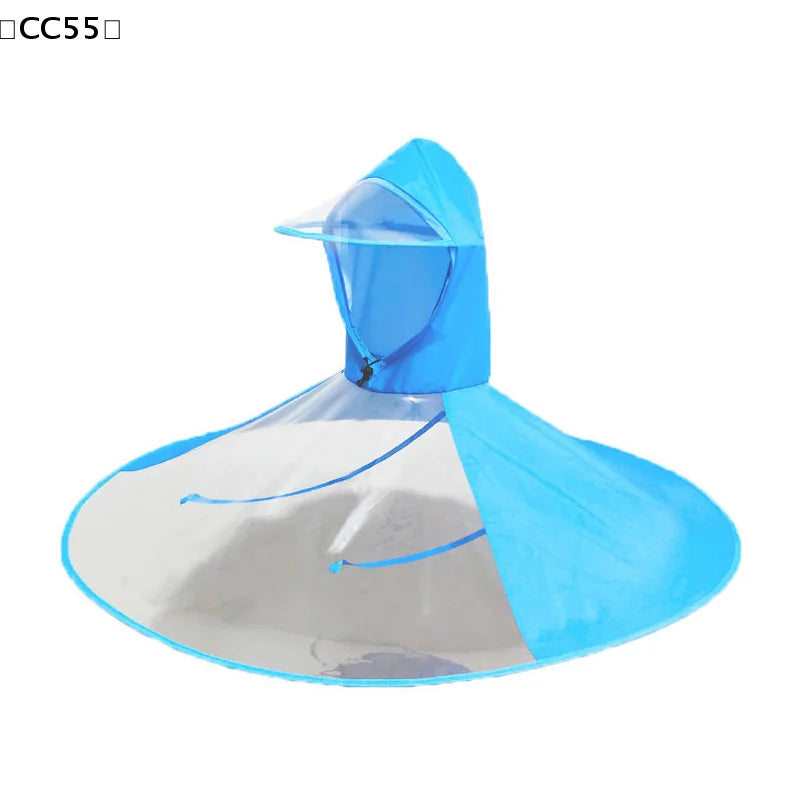Foldable Umbrella Hat – Hands-Free Sun & Rain Outdoor Cap Umbrella Hat Qst