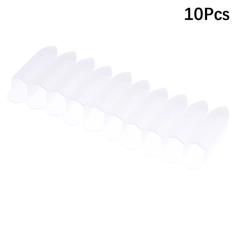 Clear Protective Caps for Nail Cuticle Scissors & Nippers Nail Tool Protector Qme