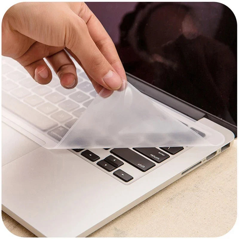 Universal Laptop Keyboard Cover 14–17.3" | Waterproof & Dustproof Keyboard Cover Protector Qme