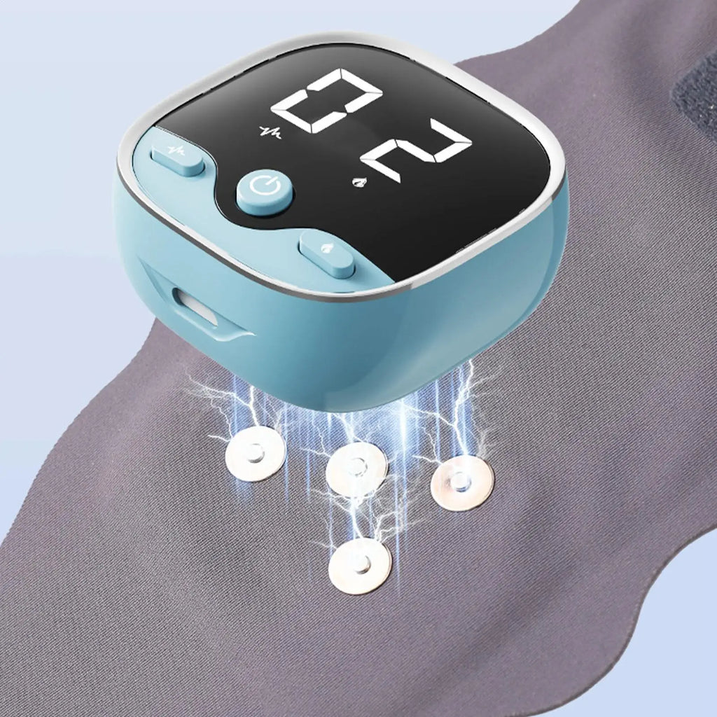 Cordless Microcurrent Wrist Massager with Heating Compression Wrist Massager Qme