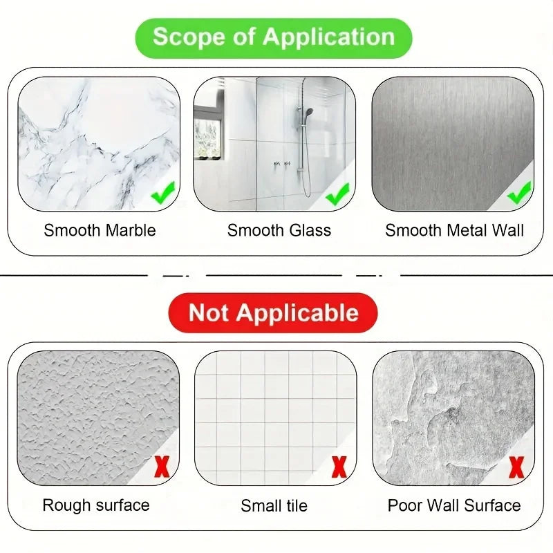 Wall Mounted Shower Foot Rest – Suction Cup Bathroom Pedal Shower Foot Rest Qme