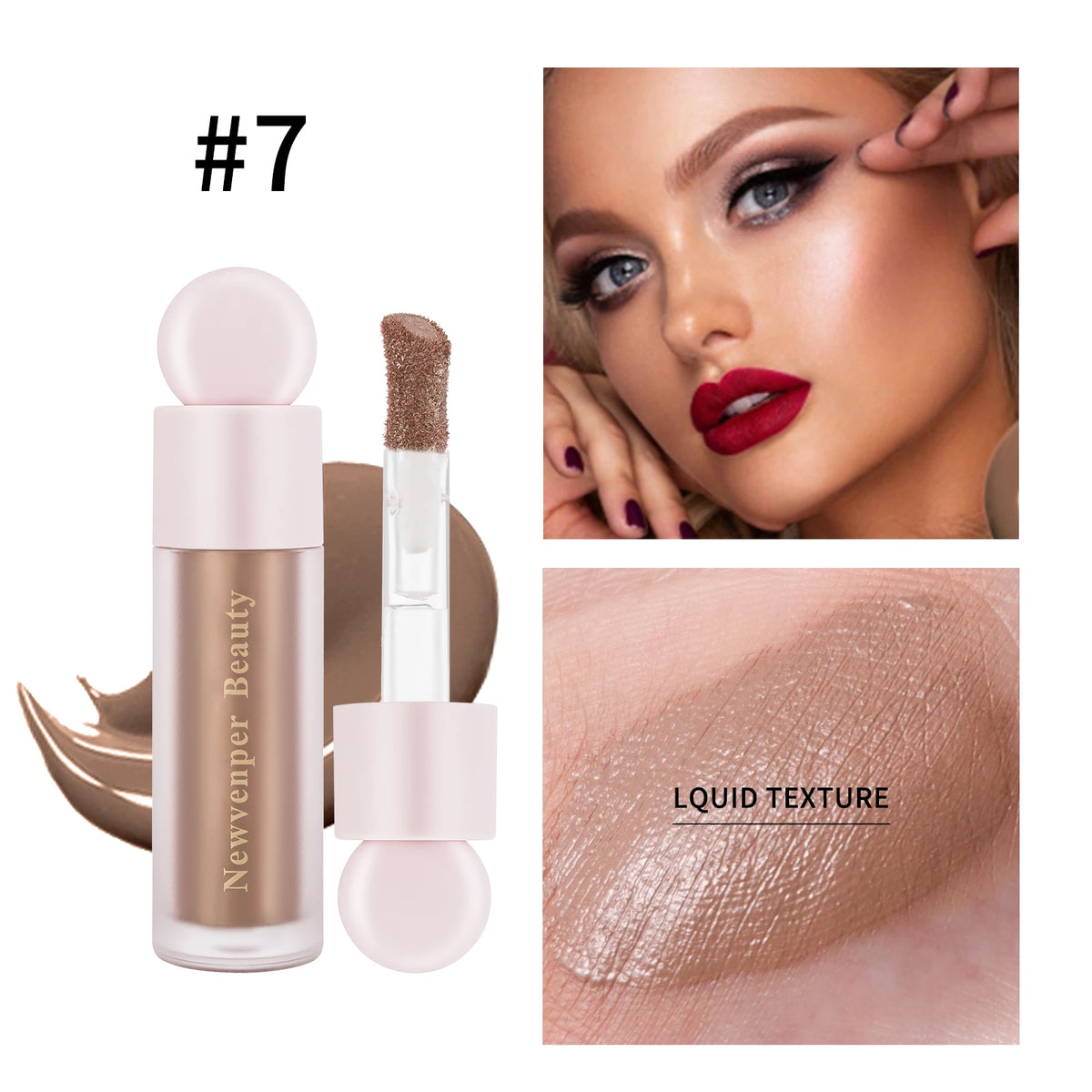 Liquid Highlighter, Blush & Contour – Natural Glow Luminizer Liquid Face Luminizer Qst