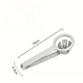 Stainless Steel Wire Egg Slicer – Manual Kitchen Tool Egg & Food Slicer Qme A