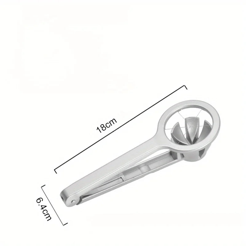 Stainless Steel Wire Egg Slicer – Manual Kitchen Tool Egg & Food Slicer Qme A