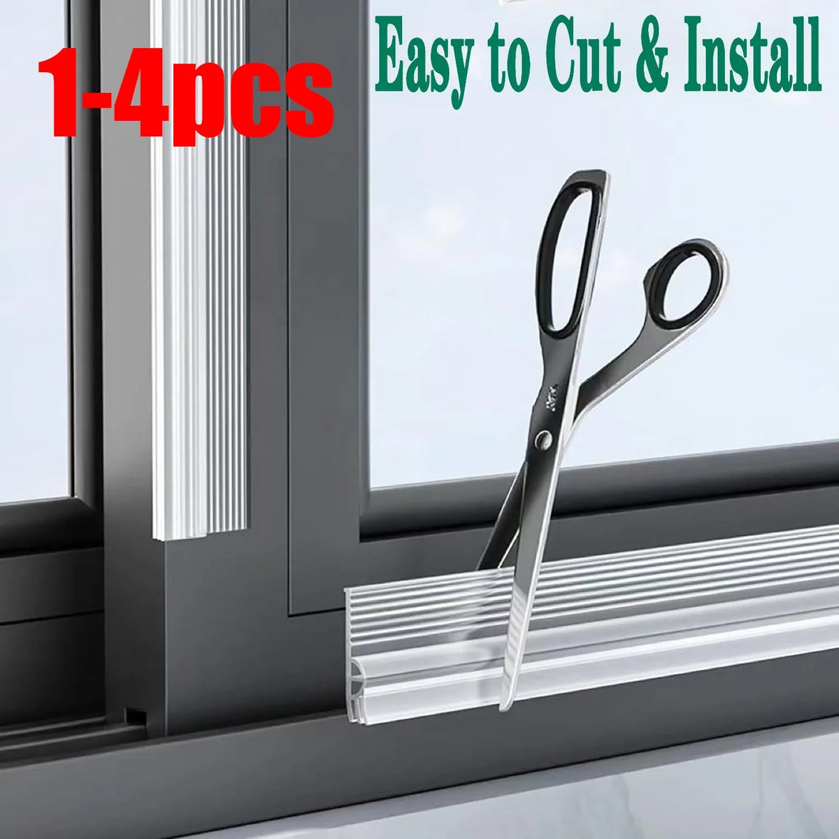 2M TPE Door Bottom Seal Strip – Flexible, Cuttable & Easy Install Door Bottom Seal Strip Qme
