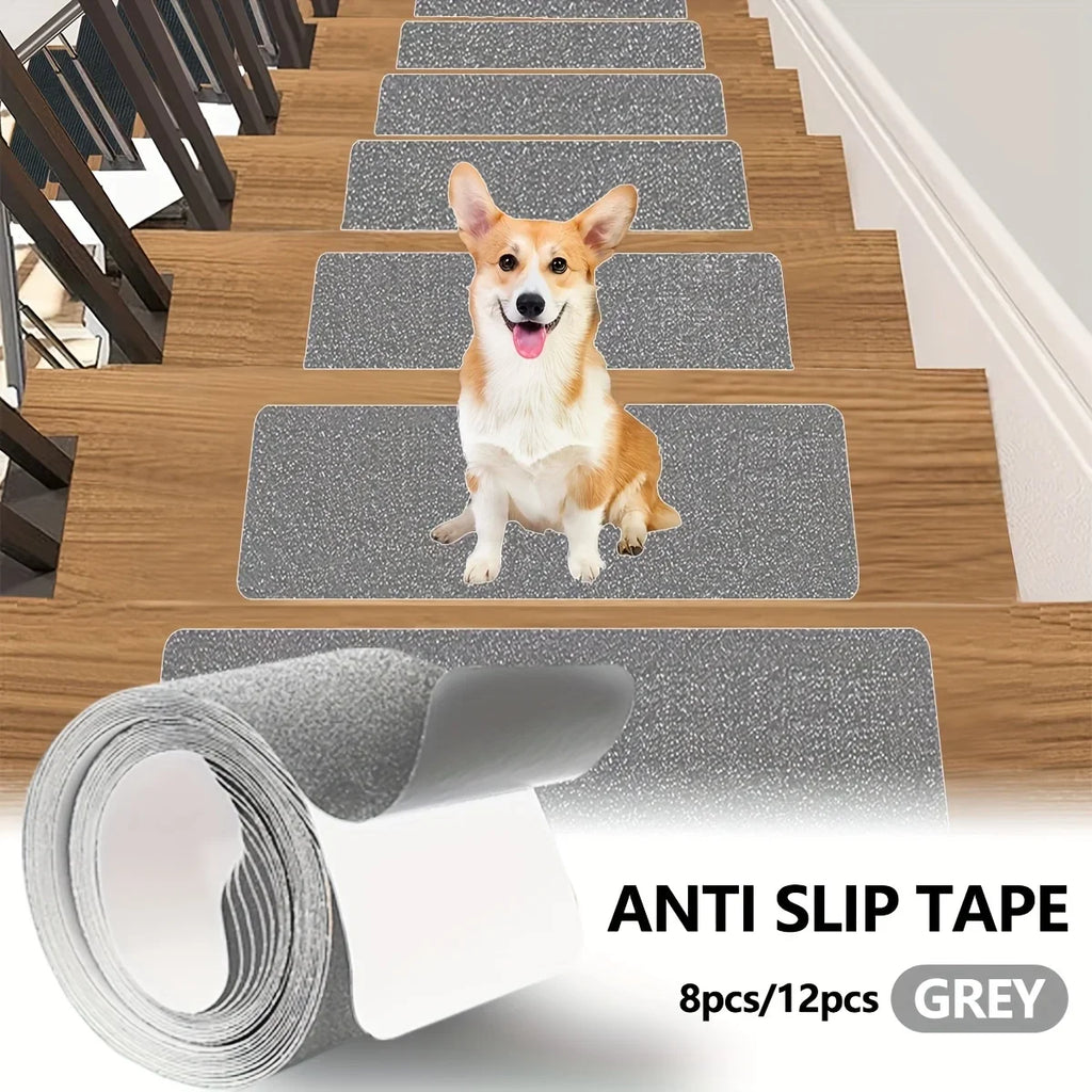 Heavy Duty Anti-Slip Grip Tape for Stairs & Pedals – 80 Grit Anti-Slip Grip Tape Qme