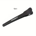 Professional Silicone Hair Clips for Styling & Curling Silicone Hair Clips Qme 6pcs