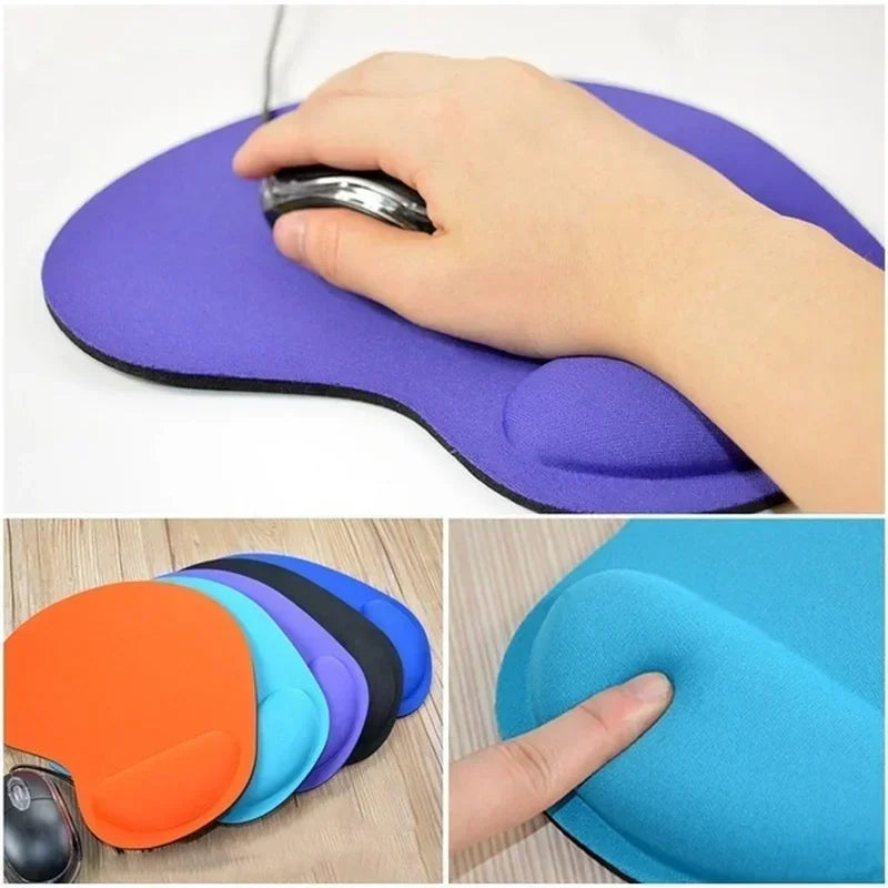 EVA Wrist Rest Mouse Pad – Soft Sponge, 8 Colors | Qme Wrist Rest Mouse Pad Qme