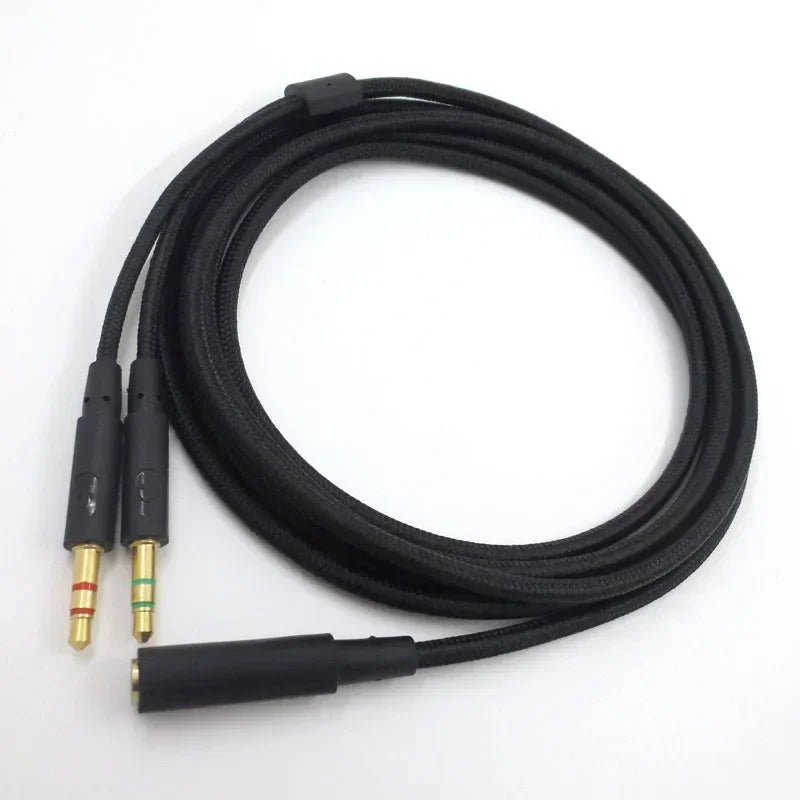 Universal 3.5mm Gaming Headset Audio Extension Cable – HyperX Audio Extension Cable Qme
