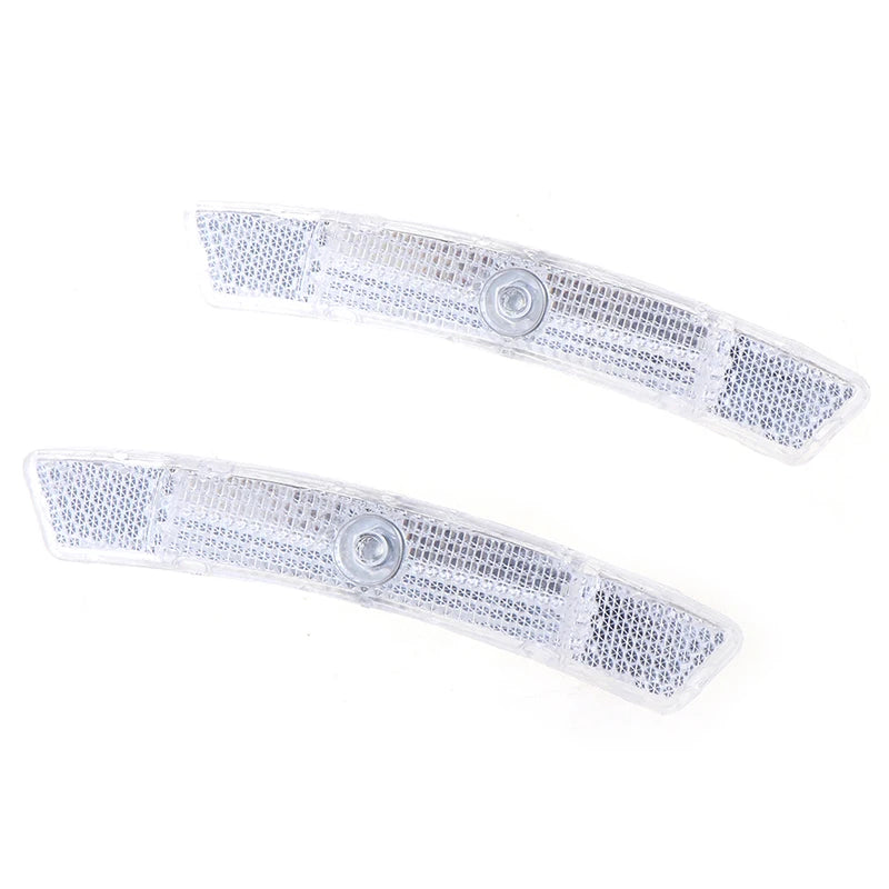 2Pcs Bicycle Spoke Reflectors – Wheel Safety Reflective Light Bike Spoke Reflector Qst White