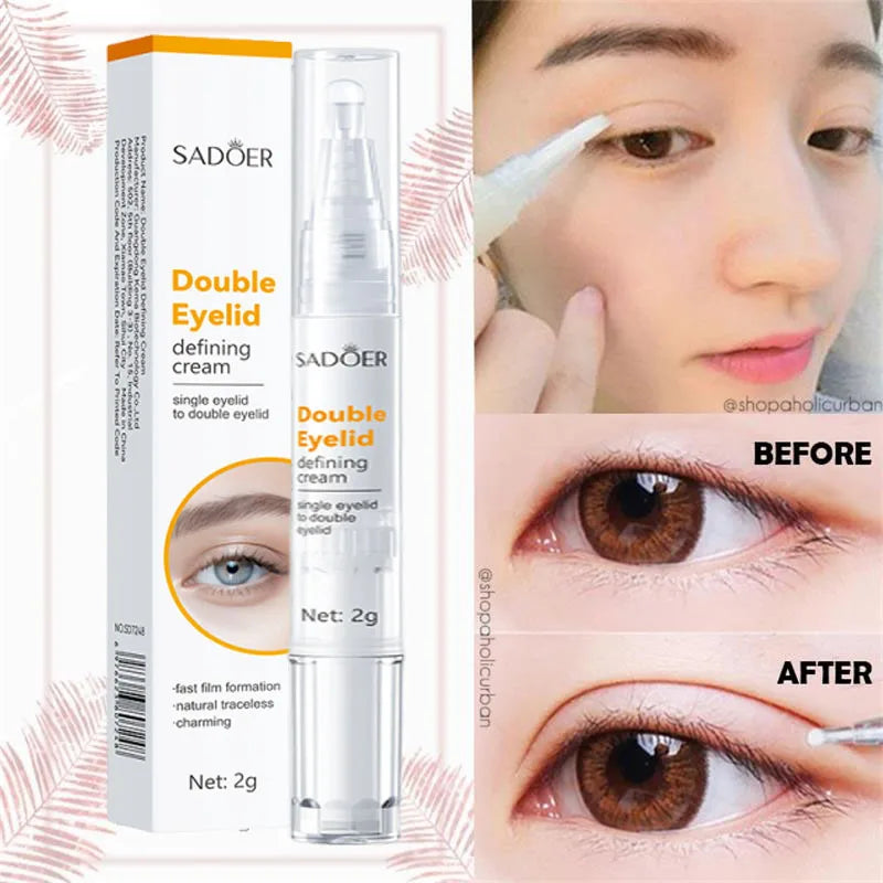 Invisible Double Eyelid Shaping Cream – Waterproof | Qme Eyelid Shaping Cream Qme