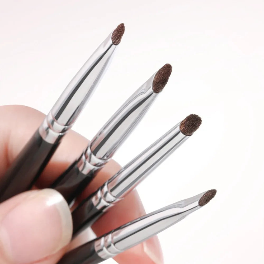 Precision Small Eyeshadow Brush – Pony Hair Detail Eye Brush Eyeshadow Brush Qme