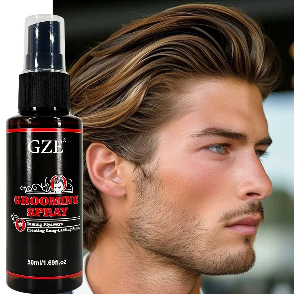 GZE Men's All-in-One Grooming Spray – Leave-In Conditioner Men's Grooming Spray Qme