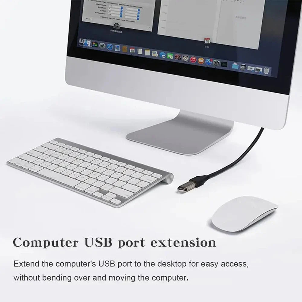 USB 2.0 Male to Female Extension Cable – Laptop, TV & PC USB Extension Cable Qme