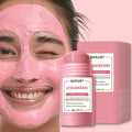 Mugwort Clay Mask Stick – Pore Cleansing Korean Skin Care Clay Face Mask Qst Strawberry