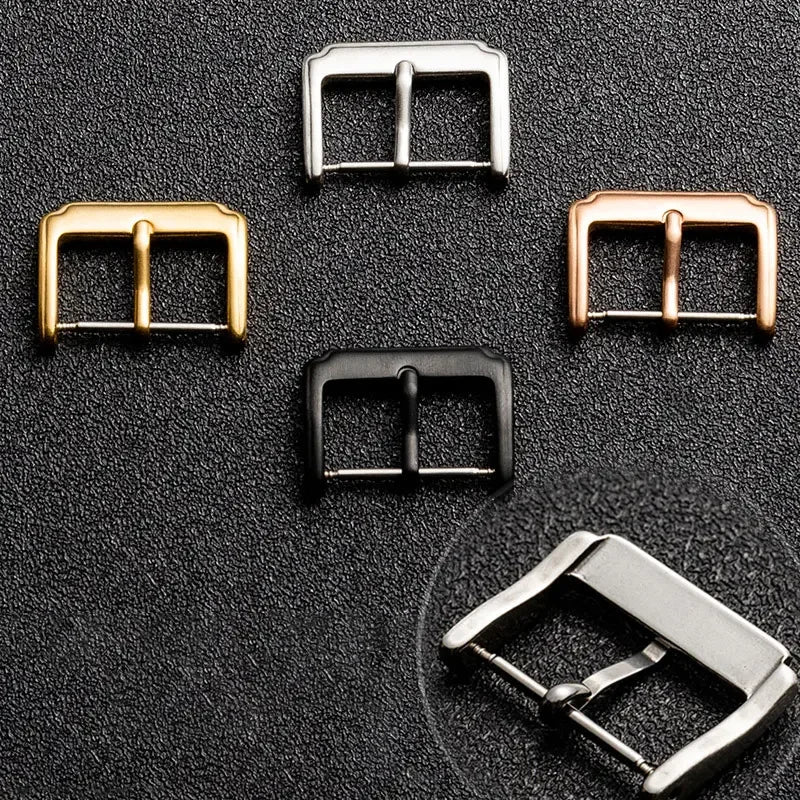 Stainless Steel Watch Buckle Clasp Replacement + Tool | 8 Colors Watch Buckle Clasp Qme