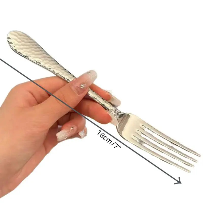 Stainless Steel Four-Tine Fork – Salad, Dessert & Dinner Stainless Steel Fork Qst Default Title