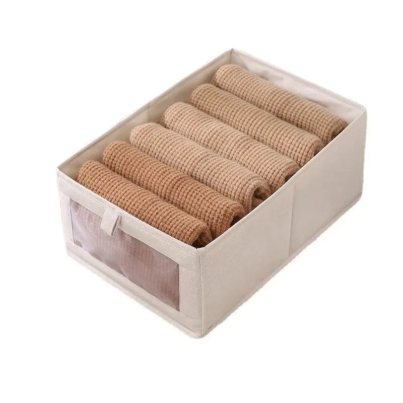 Foldable Pants & Clothes Storage Box | Oxford Fabric Organizer Foldable Clothes Organizer Qme