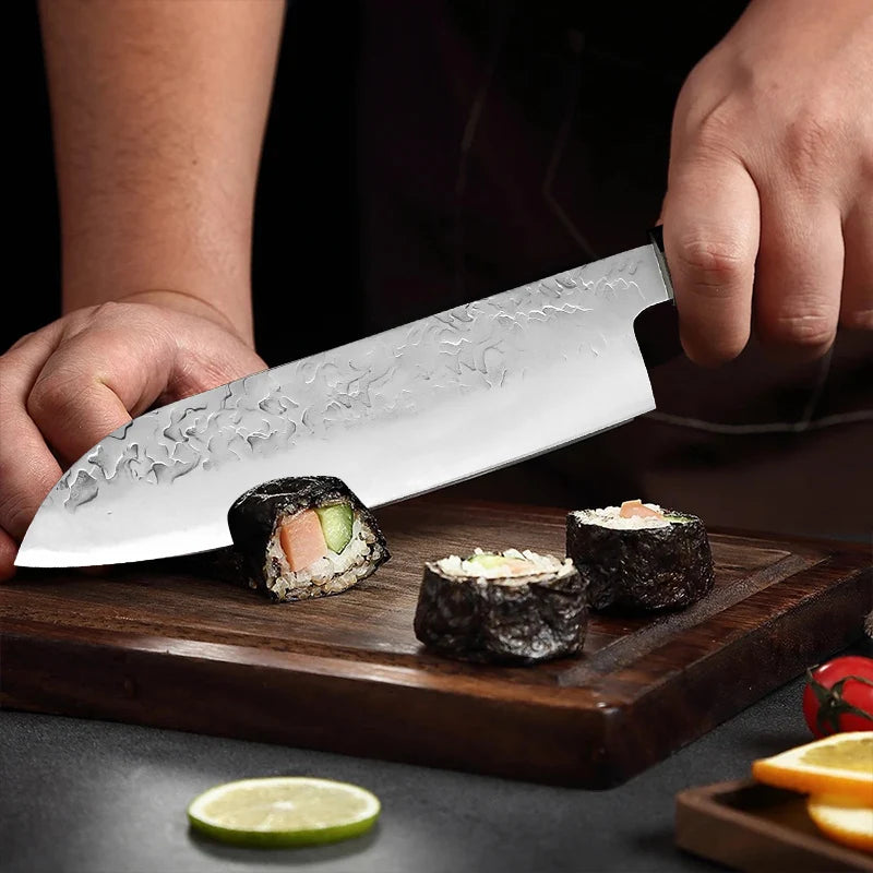 InLeung 4-Piece Japanese Kitchen Knife Set – Stainless Steel Kitchen Knife Set Qst