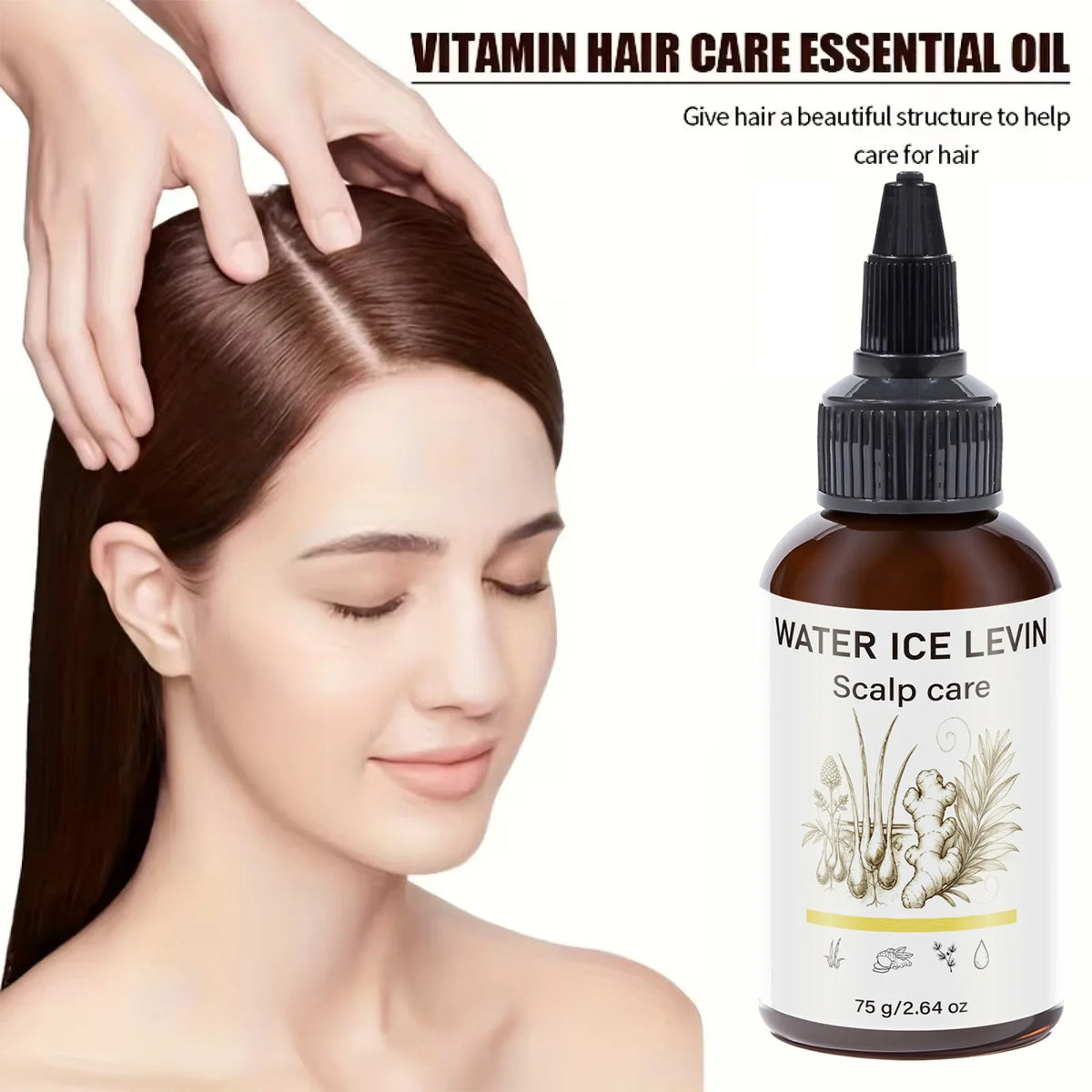 Ginger Infused Scalp Treatment Oil – Daily Hair Care Scalp Treatment Oil Qme