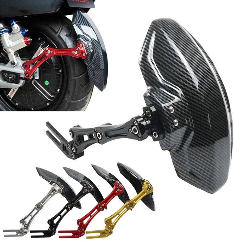 Universal Carbon Fiber Motorcycle & E-Bike Fender Mudguard Motorcycle Fender Qst