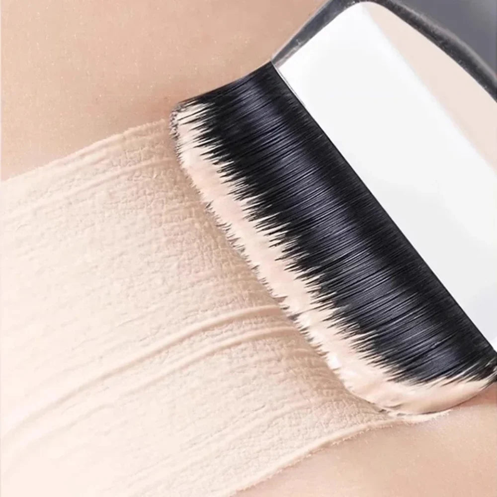 Ultra-Thin Foundation Brush | Korean Makeup Tool for Flawless Skin Makeup Brush Qme