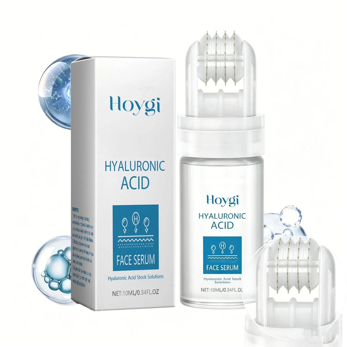 Hoygi Hyaluronic Acid Face Serum Roller – Deep Moisture & Glow Face Serum Roller Qst