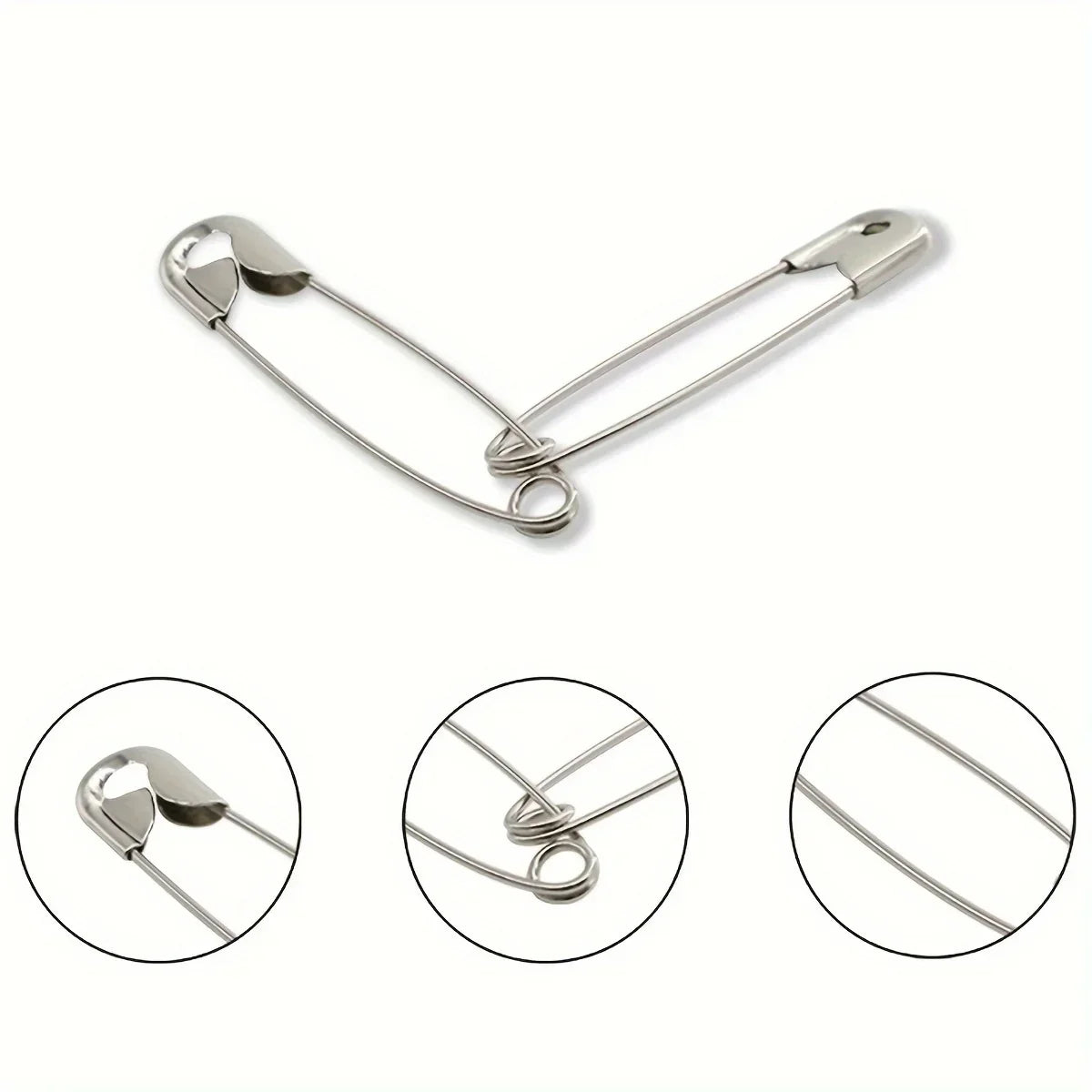 Safety Pins for Sewing & DIY Crafts – 4 Colors | Qme Sewing Safety Pins Qme
