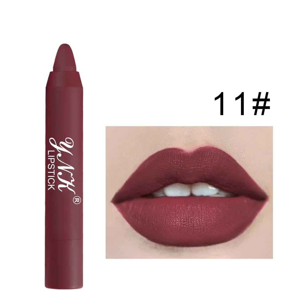 Velvet Matte Lipstick Pen – Waterproof Long-Lasting Lip Color Matte Lip Pen Qme 11