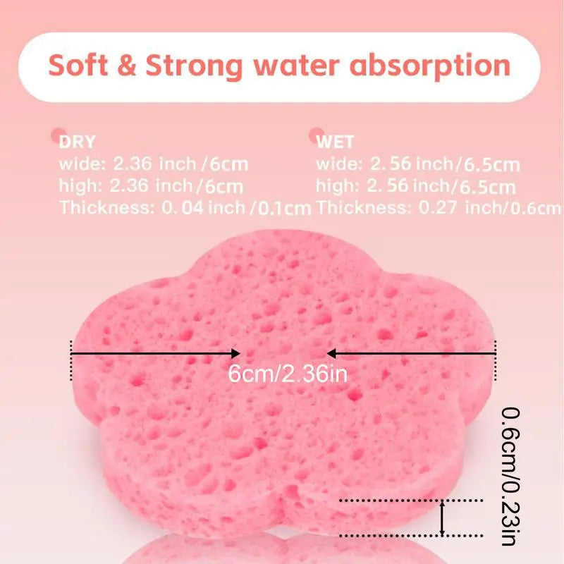 Washable Face Cleansing Pads – Reusable Makeup Remover Cotton Facial Cleansing Pads Qme