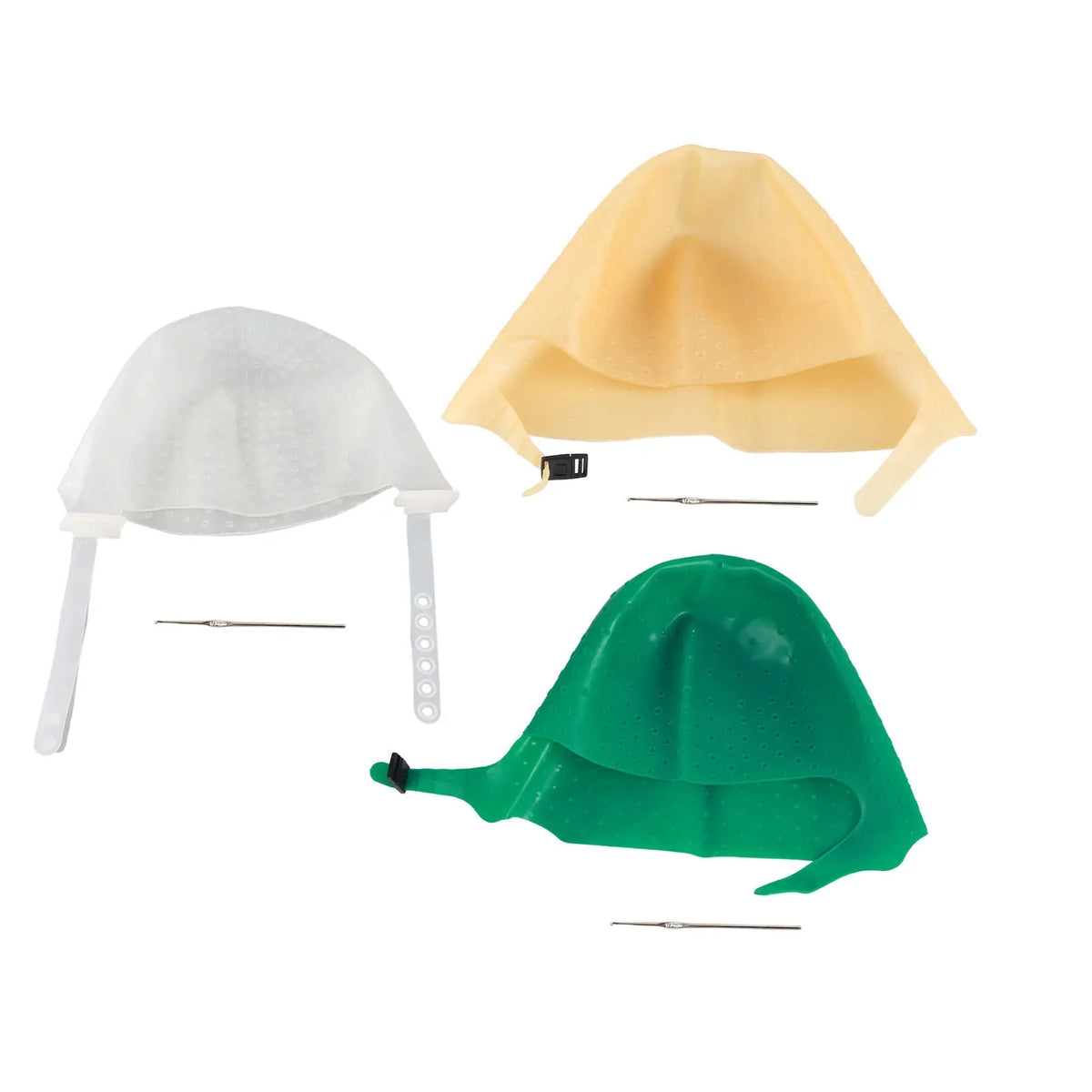 Silicone Hair Highlighting Dyeing Hat – Reusable DIY Tool Hair Dyeing Cap Qme