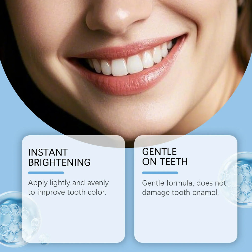 Teeth Whitening Paint – Brighten Smile & Strengthen Enamel Teeth Whitening Paint Qme