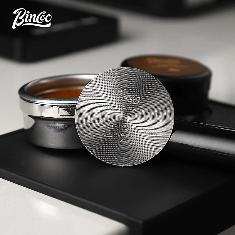 Bincoo Reusable Stainless Steel Coffee Filter 51/58.5mm Coffee Filter Qst