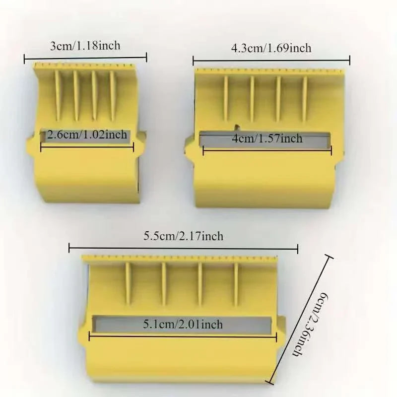 Multi-Size Tape Dispenser Cutter for Painting & Packing Tape Dispenser Cutter Qme